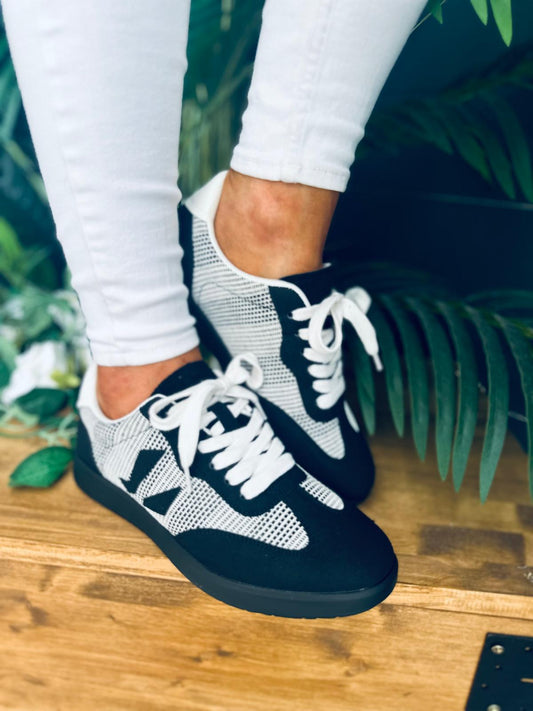 Sarah Casual Trainers Black