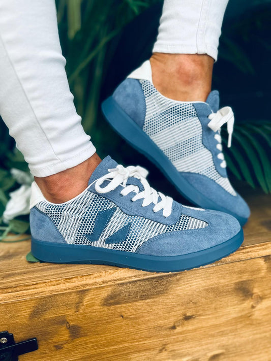 Sarah Casual Trainers Blue