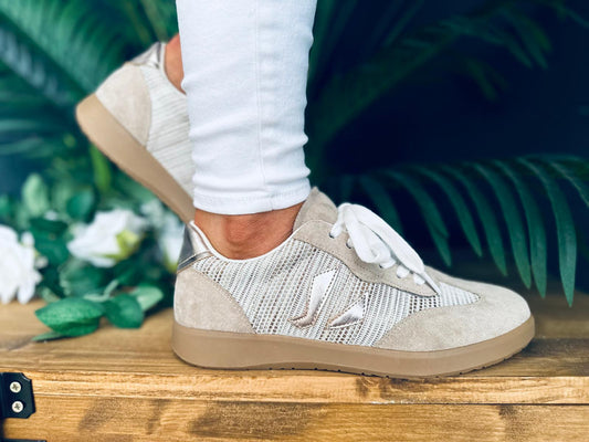 Sarah Casual Trainers Beige