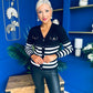 Jess Detailed Cardi Black