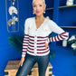 Jess Detailed Cardi Burgundy