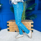 Kile Mom Fit Jeans Blue