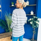 Fran Detailed Longline Jumper Grey