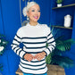 Fran Detailed Longline Jumper Cream