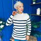 Fran Detailed Longline Jumper Cream