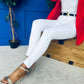 Rozie Detailed Skinny Jeans White