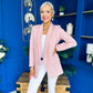Sammy Detailed Blazer Blush