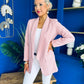 Sammy Detailed Blazer Blush