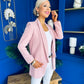 Sammy Detailed Blazer Blush
