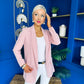 Sammy Detailed Blazer Blush