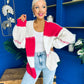 Tamara Chunky Cardi Fuchsia Pre Order 30 Aug