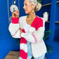 Tamara Chunky Cardi Fuchsia Pre Order 30 Aug