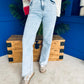 Jamie Wide Leg Jeans Blue