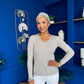 Dee Detailed Longline Top Taupe