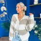 Kila Tie Detail Jumper Beige