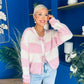 Kila Tie Detail Jumper Pink