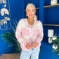 Kila Tie Detail Jumper Pink