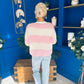 Kila Tie Detail Jumper Pink