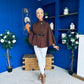 Celia Belted Cape Coco