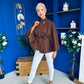 Celia Belted Cape Coco