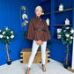 Celia Belted Cape Coco