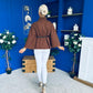 Celia Belted Cape Coco