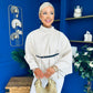 Celia Belted Cape Cream