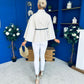 Celia Belted Cape Cream