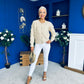 Philipa Detailed Cardi Cream Beige