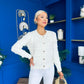 Philipa Detailed Cardi Cream