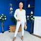 Philipa Detailed Cardi Cream