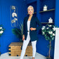 Sammy Detailed Blazer Navy