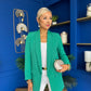 Sammy Detailed Blazer Green