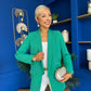 Sammy Detailed Blazer Green