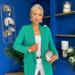 Sammy Detailed Blazer Green