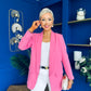 Sammy Detailed Blazer Pink