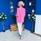 Sammy Detailed Blazer Pink