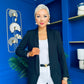Sammy Detailed Blazer Black