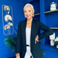 Sammy Detailed Blazer Black