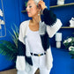 Tamara Chunky Cardi Black Pre Order 30 Aug