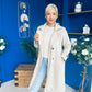 Bianca Faux Suede Trench Coat Beige