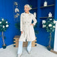 Bianca Faux Suede Trench Coat Beige