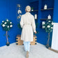 Bianca Faux Suede Trench Coat Beige