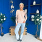 Jan Detailed Knit Jumper Blush