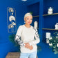 Jan Detailed Knit Jumper Cream