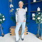 Jan Detailed Knit Jumper Grey