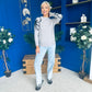 Jan Detailed Knit Jumper Grey