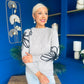 Jan Detailed Knit Jumper Grey