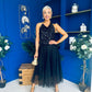 Maxine Tulle Midi Skirt Black