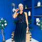 Maxine Tulle Midi Skirt Black